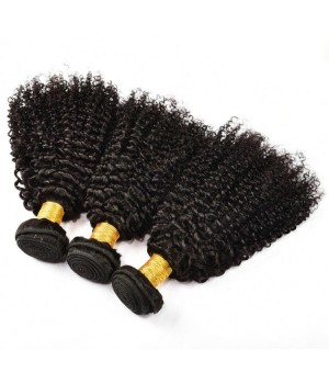 Grade 10A Brazilian Kinky Curly Hair for Black Women